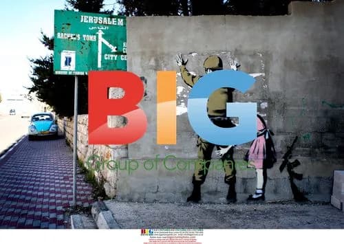 Banksy's West Bank Barrier Murals