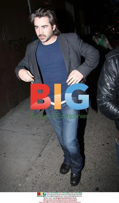 Colin Farrell Out and About in Soho