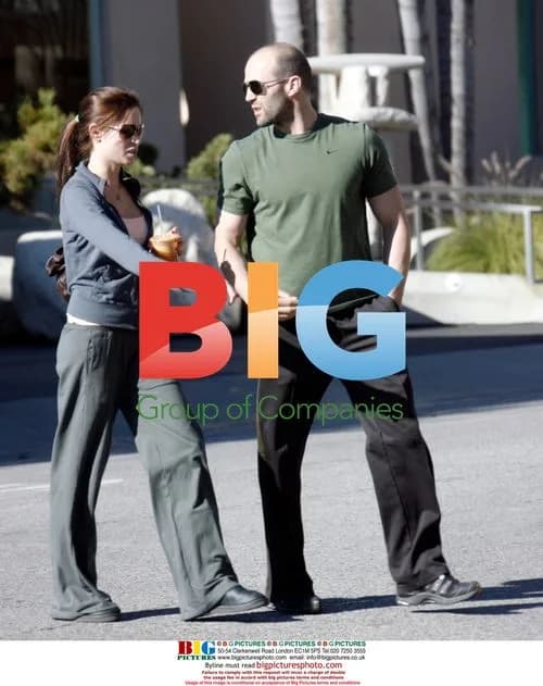 Jason Statham goes for lunch with girlfriend