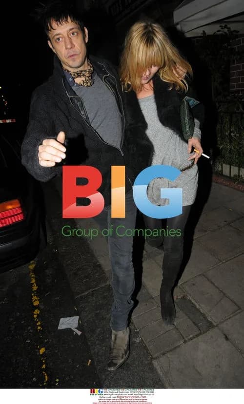 Kate Moss and Jamie Hince party at Sienna Miller's