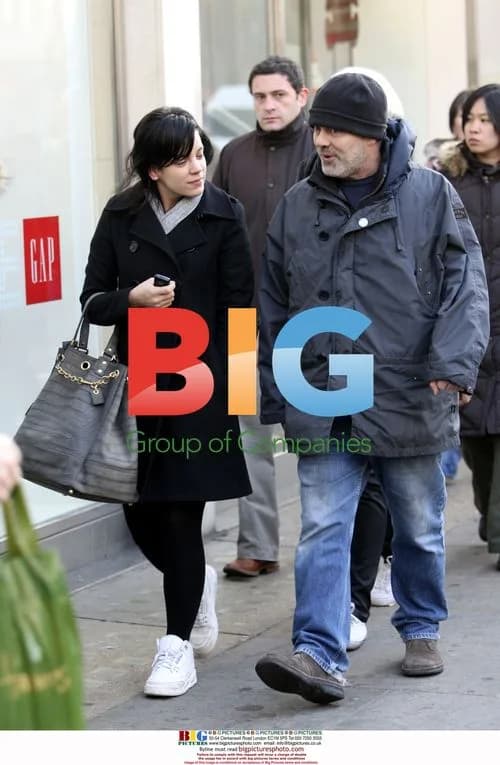 Lily Allen Flashes Ring in London