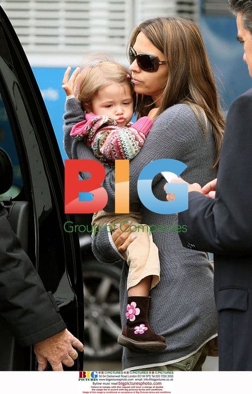 Matt Damon Family Departs LAX