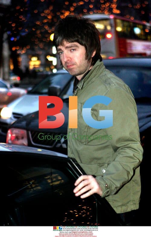 Noel Gallagher and Sarah MacDonald in London