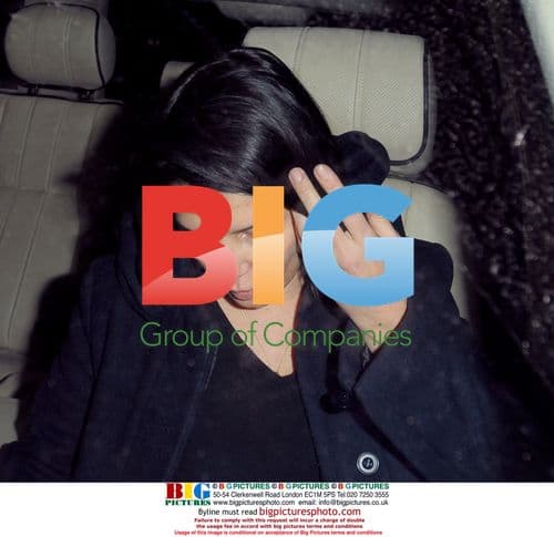 Sadie Frost leaves Davina Taylor's house