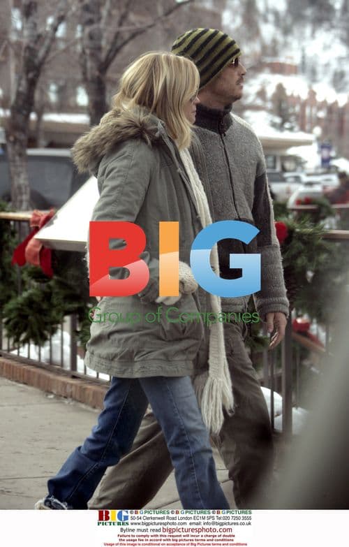 Oliver Hudson and Erinn Bartlett in Aspen