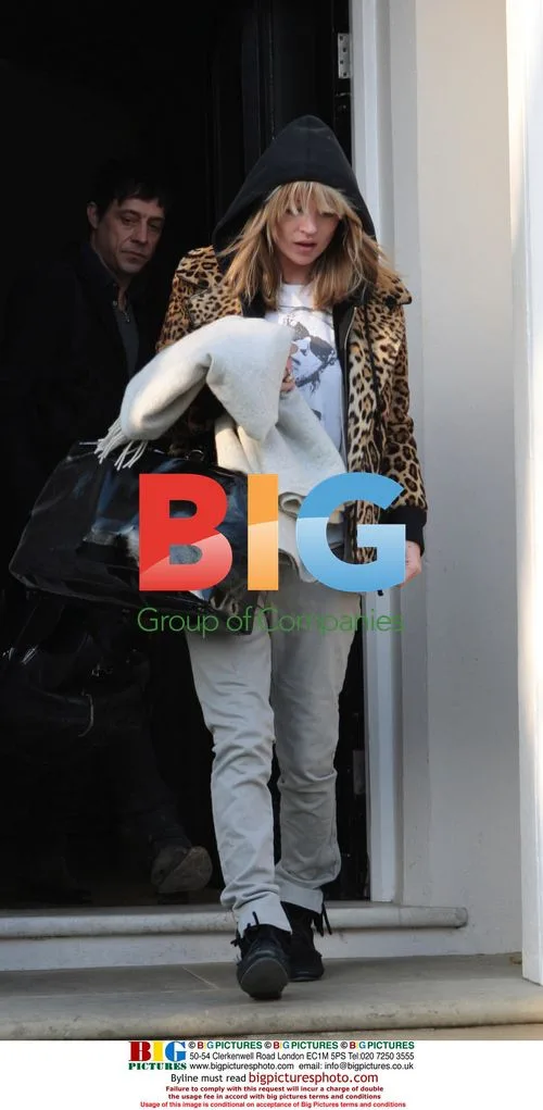 Kate Moss and Jamie Hince Leaving House