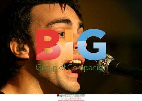 Hard-Fi Singer Richard Archer at Radio 1 Xmas Party