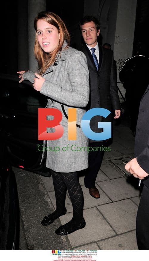 Prince Andrew, Sarah Ferguson and Princesses Enjoy Night Out