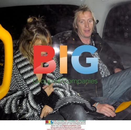 Sienna Miller and Rhys Ifans Leave House