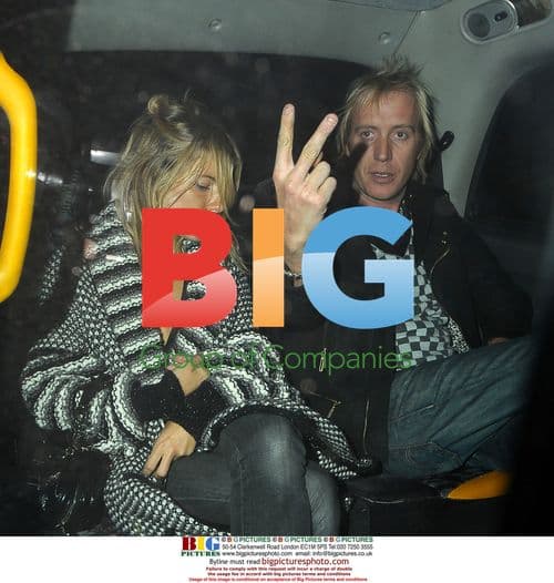 Sienna Miller and Rhys Ifans Leave House