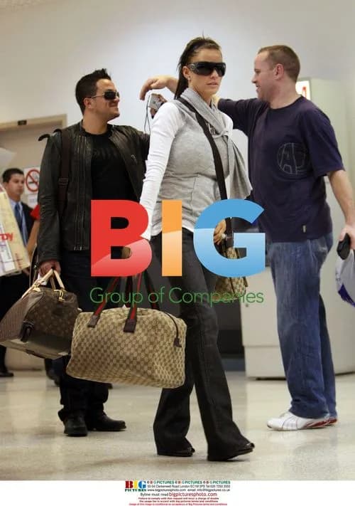 Peter Andre and Katie Price Arrive at LAX