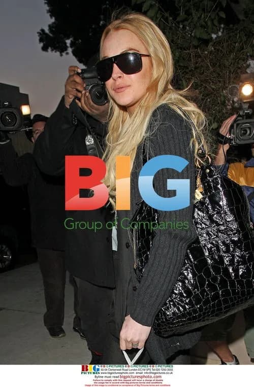 Lindsay Lohan Christmas Shopping