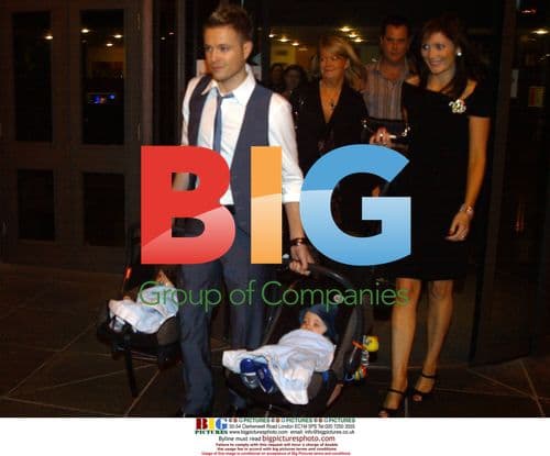 Westlife members leave Christmas Special taping