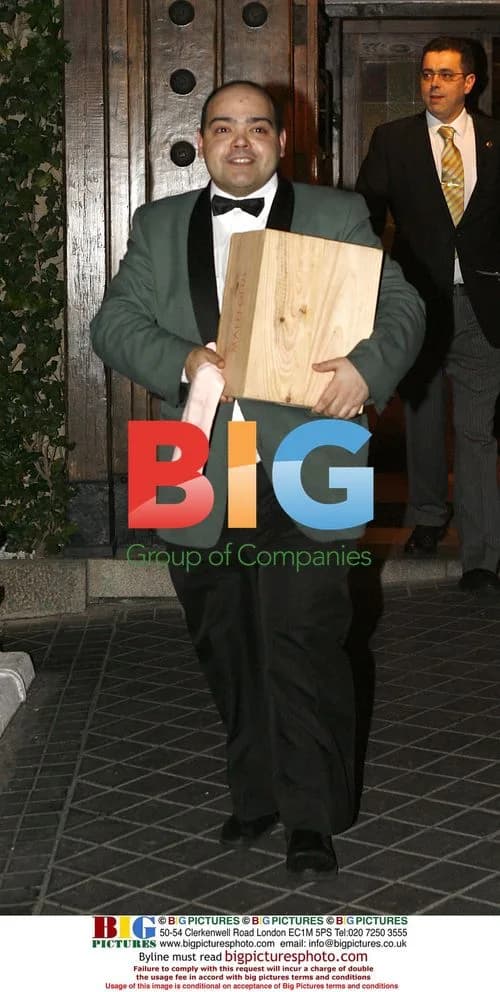 David Beckham Leaves Madrid Restaurant