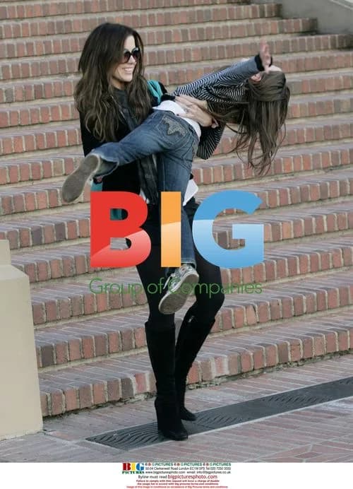 Kate Beckinsale and family outing