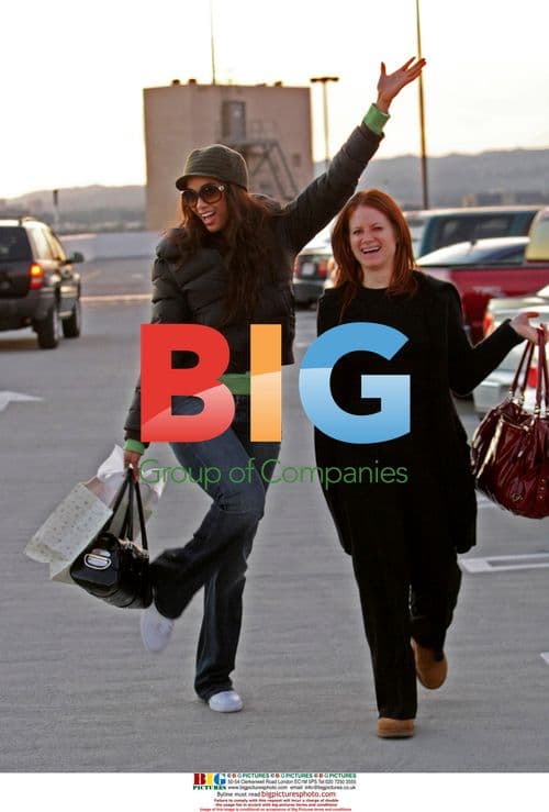 Tyra Banks Christmas shopping in LA