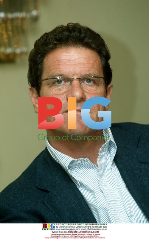 Fabio Capello at press conference