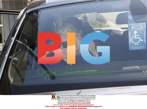 Zsa Zsa Gabor Leaves Salon with Husband