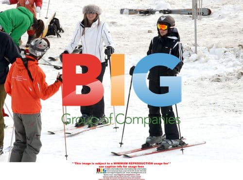 Liam Gallagher Learns to Ski in Switzerland