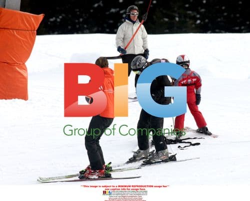 Liam Gallagher Takes Ski Lessons in Switzerland