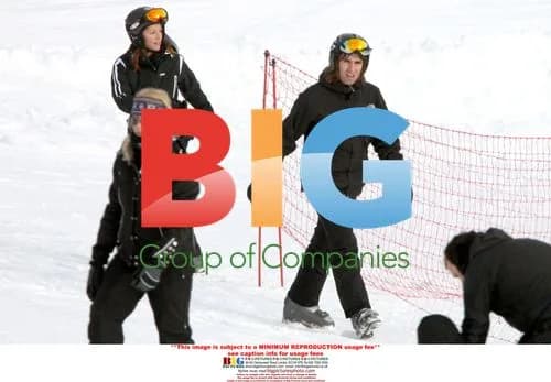Liam Gallagher Skiing Lessons in Switzerland