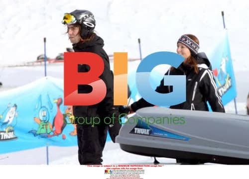 Liam Gallagher Learns to Ski in Switzerland