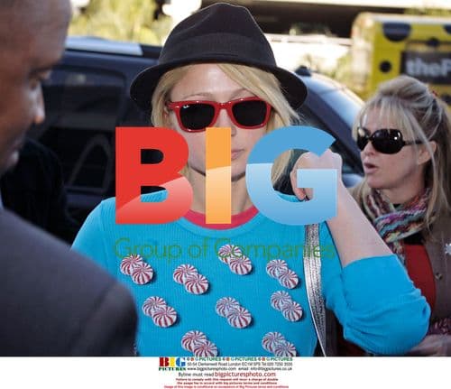 The Hilton Family Departs LAX for Holiday