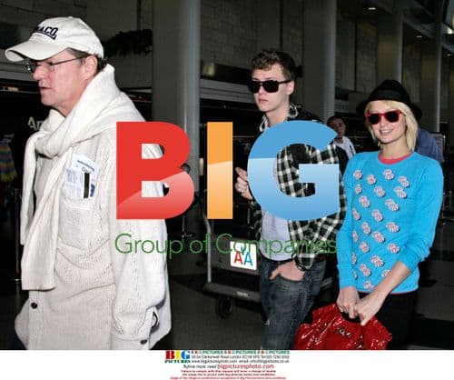 The Hilton Family Departs LAX