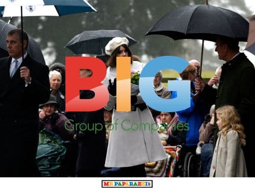 Queen Arrives for Christmas Service