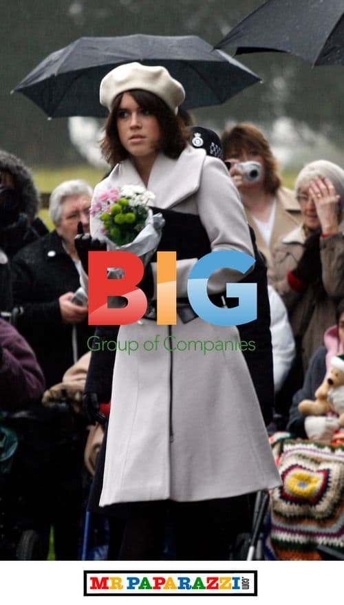 Queen Braves Rain for Christmas Service