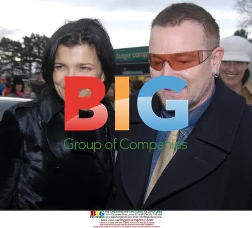 Bono at the St Stephen's Day Races