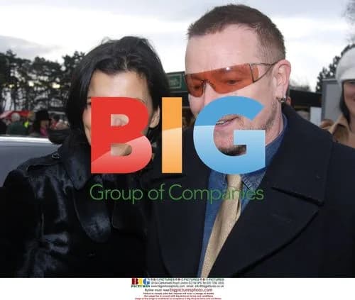 Bono at St Stephen's Day Races in Dublin