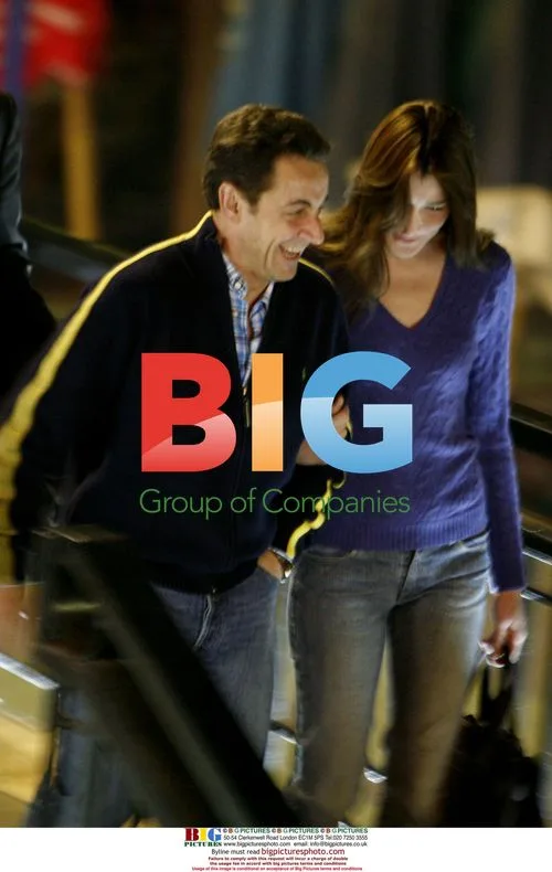 Sarkozy and Bruni on Holiday