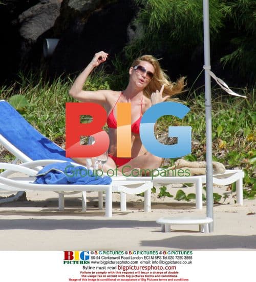 Nicolette Sheridan and Michael Bolton on Holiday