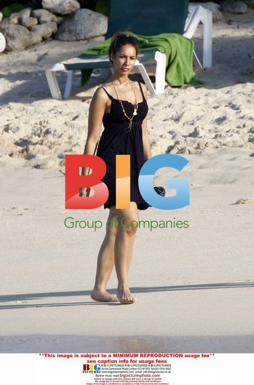 Leona Lewis on Caribbean Holiday