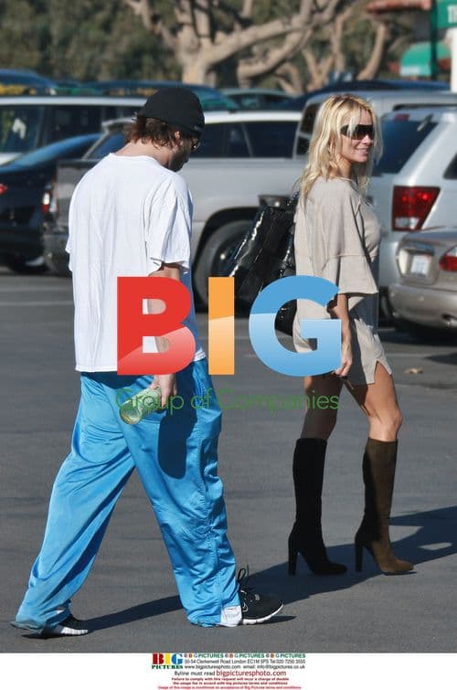 Pamela Anderson and Rick Salomon Shop for Kids