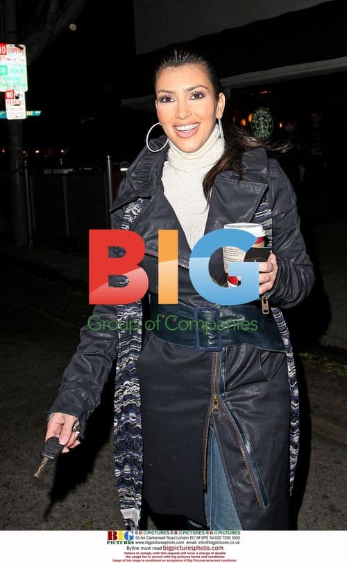 Kim Kardashian and Brittny Gastineau Leaving Mr. Chow