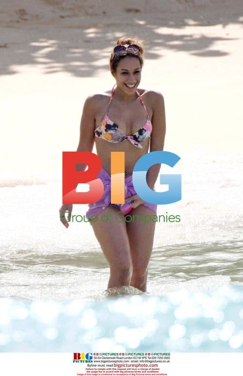 Leona Lewis on Caribbean Vacation