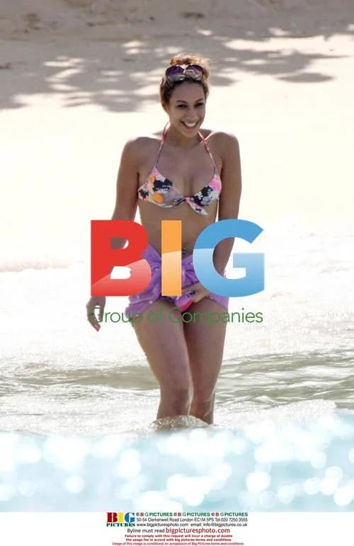 Leona Lewis on Caribbean Vacation