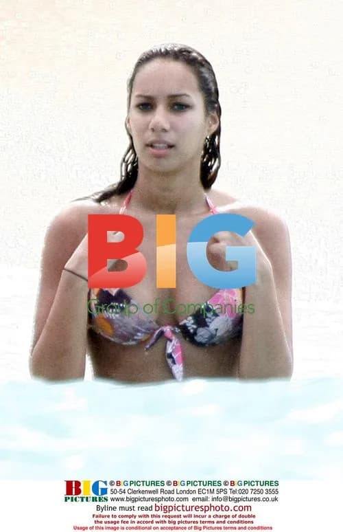 Leona Lewis Enjoys Caribbean Getaway