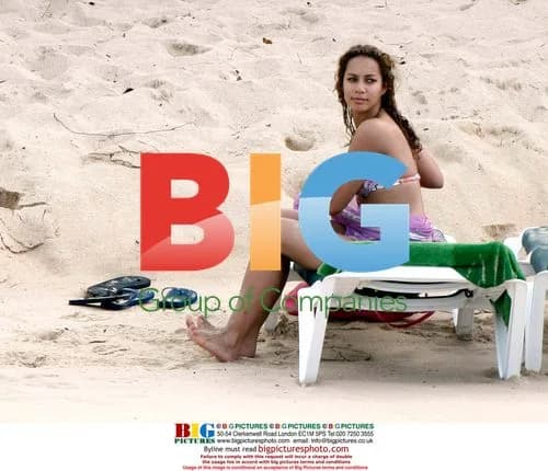Leona Lewis Enjoys Caribbean Getaway