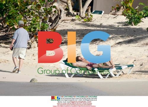 Leona Lewis Enjoys Caribbean Vacation