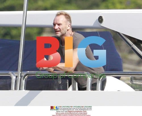 Sting and Family Arrive in Sydney for Yacht Holiday