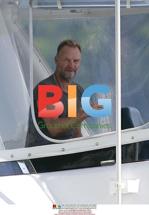 Sting and Family Arrive in Sydney for Holiday