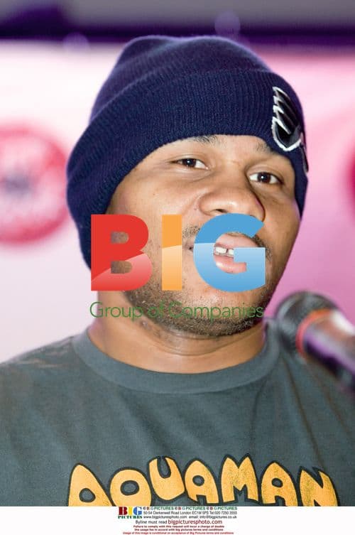 Robert Hawkins at Rumble at the Rock III press conference