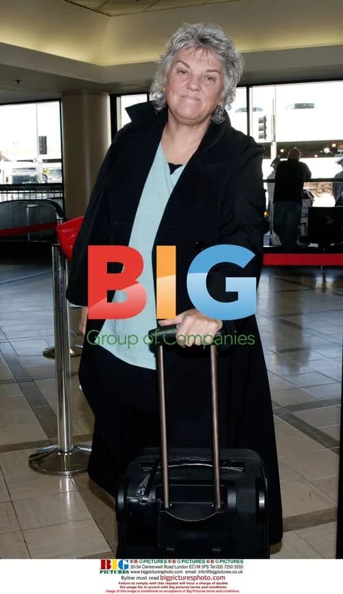 Tyne Daly Departs LAX After Holidays