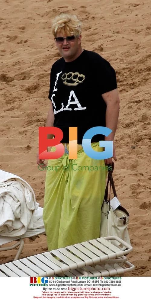 Rich-kid Jason Davis on Maui beach