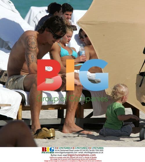 Zlatan Ibrahimovic and family in Miami