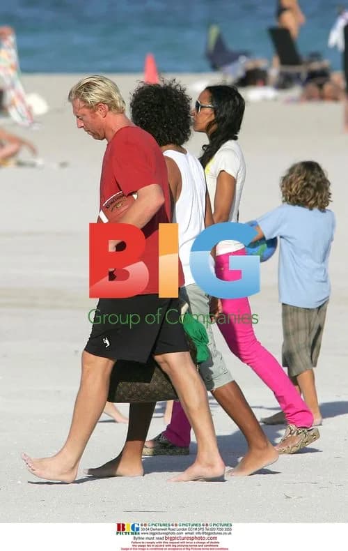 Boris Becker enjoys family winter break in Miami