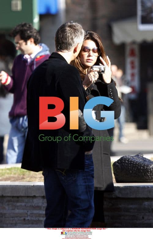 Gary Lineker and Danielle Bux in Rome